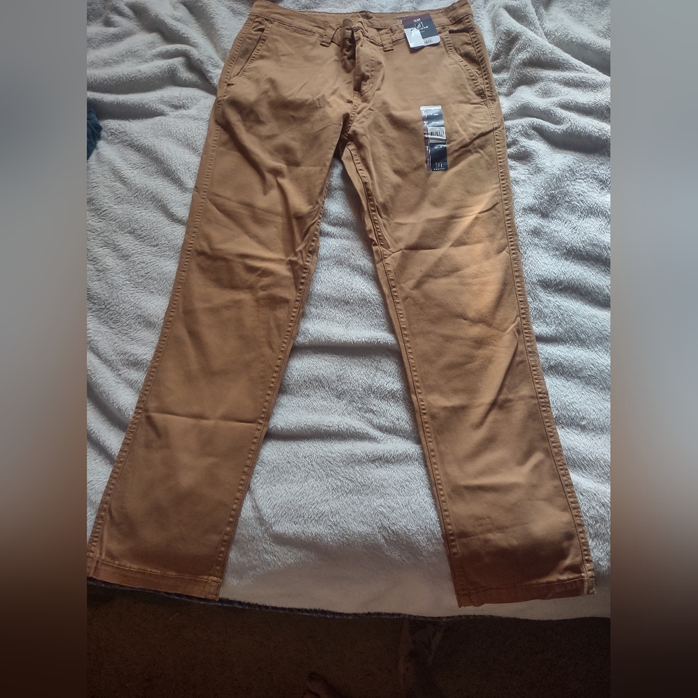 George Men's Tan Chinos